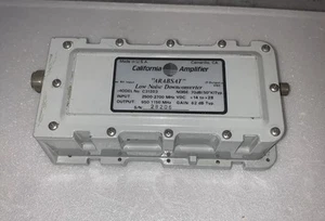 CALIFORNIA AMPLIFIER LOW NOISE DOWN CONVERTER 2500-2700 Mhz TESTATO - Zdjęcie 1 z 3