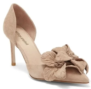 Jeffrey Campbell Gr. 9,5 Lillies spitz d'orsay Pumps Wildleder Blumenmuster Damen - Bild 1 von 14