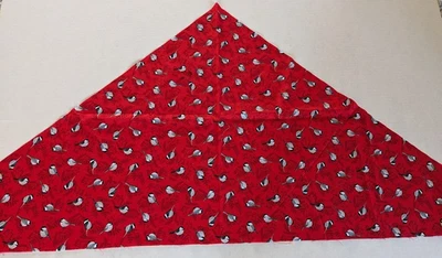 Midwinter Song Chickadee Red Chickadees Small Design for Quilting Crafts SCRAP - Image 1 of 4