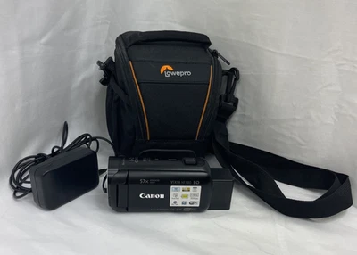 Canon VIXIA HF R80 Full HD 1080p 60fps MP4 16GB Flash Camcorder 32x & Bag Tested - Image 1 of 4