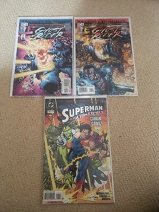 EIN DC SUPERMAN ACTION COMIC + ZWEI MARVEL GHOST RIDER - ALLE IN SEHR GUTEM ZUSTAND - Bild 1 von 12