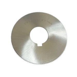 3" DIAMTER SLITTING SAW 1MM WIDE HIGH SPEED STEEL 1" BORE WITH KEYWAY RDGTOOLS - Picture 1 of 1