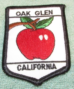 Parche de recuerdo de manzana vintage Oak Glen, California - California - Imagen 1 de 1