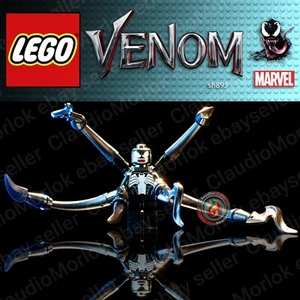 ⭐ LEGO Venom Minifigure sh895 Marvel Spider-Man sh0895 Teeth Parted appendages - Imagen 1 de 6