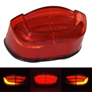 Red Led Integrated Bliner Taillight For HONDA CB 125R 250R 300R CB650R CBR650R - Picture 1 of 11