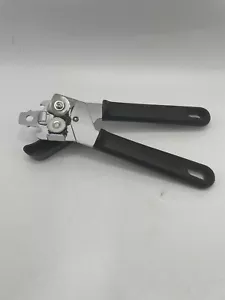 Manual Can Opener, One Size - Black Silver - Picture 1 of 3