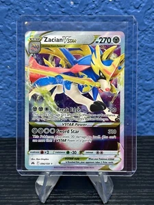 Zacian VSTAR 096/159 Holo Ultra Rare Full Art Crown Zenith Pokemon - Picture 1 of 2