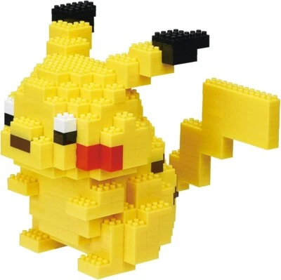 Nanoblock Pokemon Pikachu DX NBPM_036 NEW from Japan - Image 1 of 4