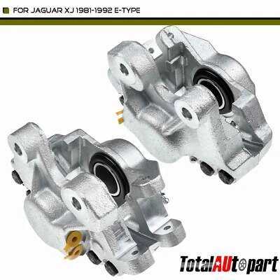 2 Disc Brake Caliper with Metal Piston for Jaguar XJ6 74-87 XJS 76-94 Rear Side - Image 1 of 4