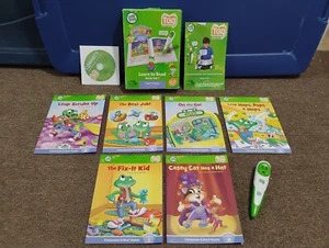 Leap Frog Tag Learn to Read Phonics Book Set 1 Short Vowels WORKS - Picture 1 of 12