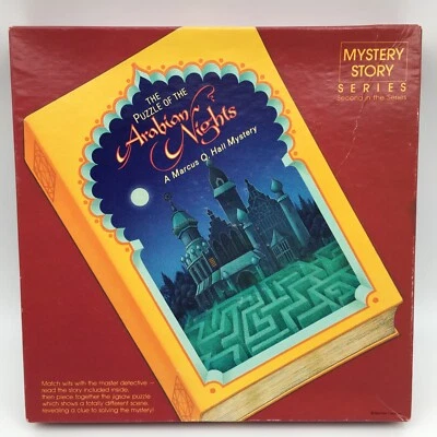 Springbok Puzzle Mystery Stories Series The Puzzle of the Arabian Nights PZL3201 - Image 1 of 4
