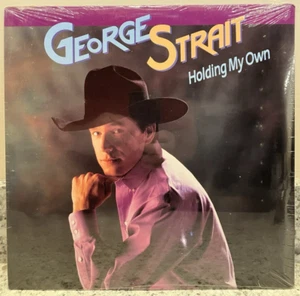 George Strait – Holding My Own ; 1992 MCA-10532 CRC LP (factory sealed) - Foto 1 di 10