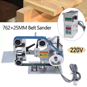 Band Sander Tellerschleifer Desktop-Bandmaschine Vertikal und Horizontal 550W - Bild 1 von 16