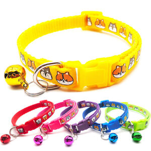 Cat Collar With Bell Pet Cat Supplies Accessories for Cat Dog Chihuahua Bulldog