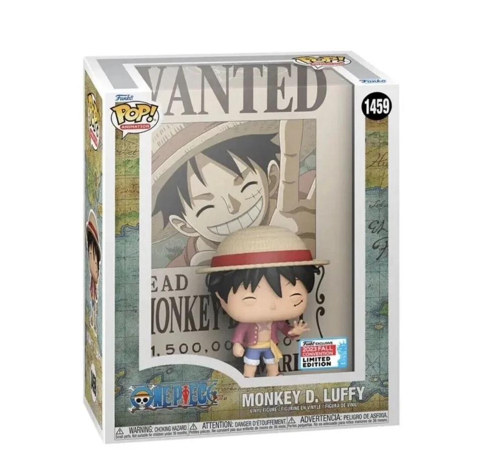 FUNKO POP - MONKEY D. LUFFY WANTED POSTER #1459 - Imagen 1 de 1