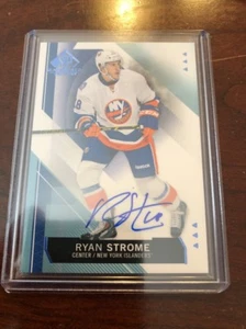 15/16 SP GU Auto Ryan Strome Hockey Card #73 - Picture 1 of 2