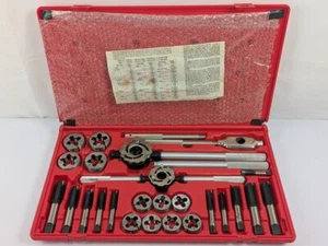 SNAP-ON TDM99117A 25 PIECE 25 PC Metric Tap & Die Set w/ Case (EC1038776) - Picture 1 of 12