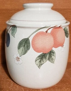 Mikasa Country Classics FRUIT PANOROMA großer Kanister, 6 3/8", Mehl, top - Bild 1 von 10