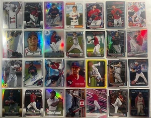 2020-2025 Cleveland INDIANS/GUARDIANS Baseball Card Lot 136! LIST IN DESCRIPTION - Picture 1 of 3