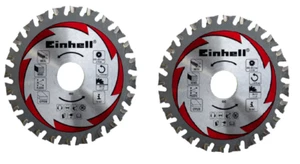 2x Einhell HM-Sägeblatt 110x22,2x1,4mm 24Z Universal-Handkreissägen TE-XC 110/1  - Bild 1 von 1