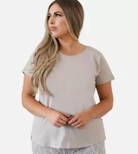 Dolman para dormir de bambú para mujer - gris costero S - Imagen 1 de 2