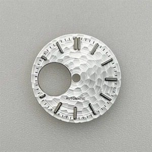 Parte orologio quadrante verde luminoso 28,5 mm adatto per movimento SEIKO NH38 NH34 - Foto 1 di 6