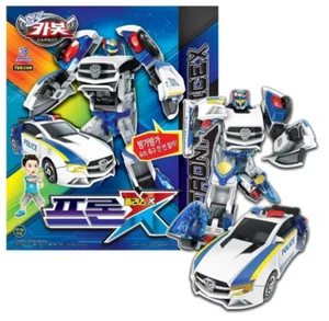 Hello Carbot FRON POLICE X CUBE Transformer Robot Car Action Figure Genuine - Picture 1 of 7