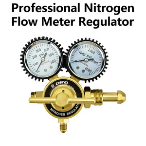 Brass Nitrogen Regulator w/ 0-600 PSI Delivery Pressure Equipment Tank Regulator - Picture 1 of 14