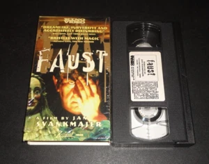 Faust (VHS, 1994) Rare Czech Horror Claymation Puppets HTF OOP Kino Non-Rental - Picture 1 of 4
