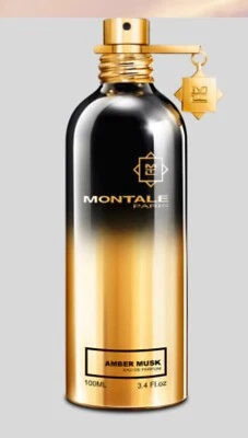 Probador de perfume Amber Musk de Montale 3,4 OZ eau de parfum colonia para hombres y mujeres Foto 1 de 2