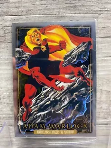 2024 Marvel Masterpieces '92 Platinum #10 ADAM WARLOCK Base - Picture 1 of 2