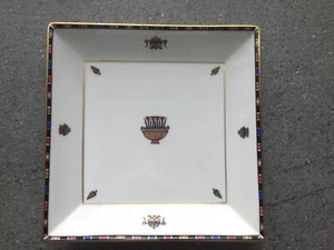 ANCAP Sona-Verona-Italy Schale mit Goldbemalung Ägyptische Motive - Bild 1 von 4