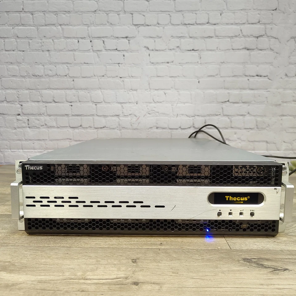 Thecus Nas N16000 16 bay NAS RACK SERVER Superior Enterprise Storage Centre - Image 1 of 4