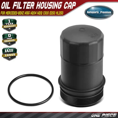 Oil Filter Housing Cover for Mercedes-Benz W166 W204 W212 R172 R231 2761800038 - Image 1 of 4