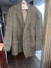 Burberry London Brown Check Wool Mens Blazer Sportcoat Jacket - 44 L