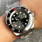 43mm Bliger Gray Dial Ceramic Bezel Japan Nh35a Pt5000 Automatic Mens Watch