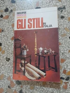 DIE STILE IN ITALIEN PRAKTISCHE ENZYKLOPÄDIEN SANSONI 2. 1966 A CURA DI MINA GREGORI - Bild 1 von 9
