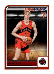 Gradey Dick 2023-24 Hoops #243 RC Toronto Raptors - Bild 1 von 2