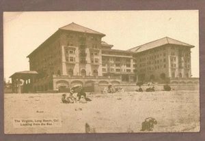 VINTAGE POSTCARD UNUSED THE VIRGINIA , LONG BEACH CALIFORNIA - Picture 1 of 1