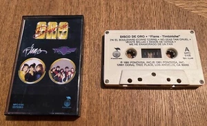 DISCO DE ORO • "Flans - Timbiriche" cassette tape VG+ tested - Picture 1 of 2