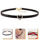 Accessories For Teen Girls Black Choker Love Necklace Heart-Shaped