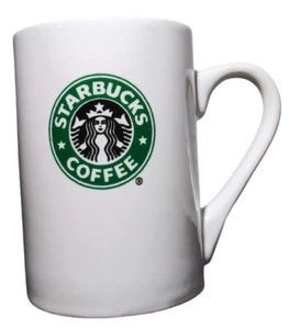 2008 Starbucks Kaffeebecher Classic Green Siren Mermaid Logo 10 oz weiß Tasse - Bild 1 von 17