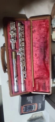 Vintage 1968 Artley 18-0 Placa de Prata Flauta Nogales Arizona P/N: 234809 EUA - Imagem 1 de 3