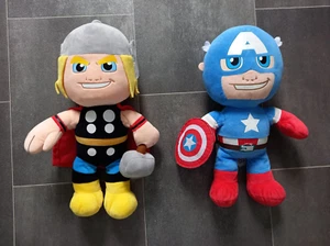 Marvel Thor and Captain America Plush Toys - Picture 1 of 10