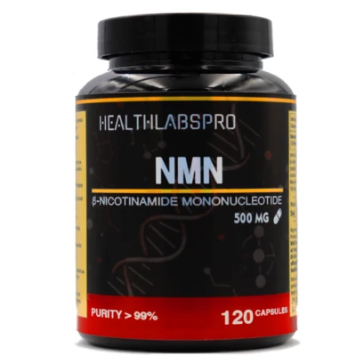 HEALTHLABSPRO NMN 120 Kapseln 500 mg Premium β-Nicotinamid Mononukleotid 100% Beste Qualität