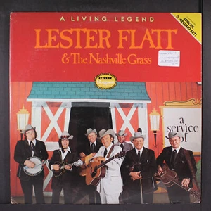LESTER FLATT & NASHVILLE GRASS: Eine lebende Legende CMH 12" LP 33 1/MIN - Bild 1 von 2