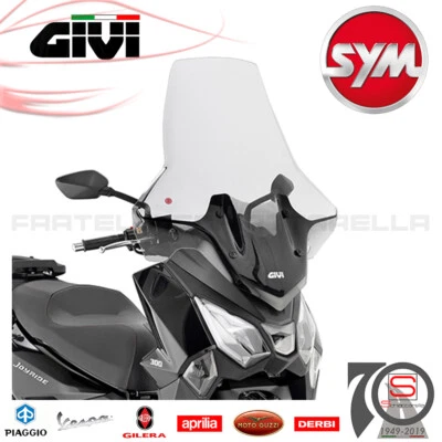 Parabrezza Paravento Givi Sym Joyride 300 dal 2022 al 2024 KIT 7056DT A7068A - Immagine 1 di 2
