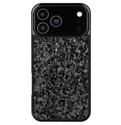 For iPhone 17 Pro Max Ultra-Slim Forged Carbon Fiber Magnetic Case Cover - Image 1 of 4