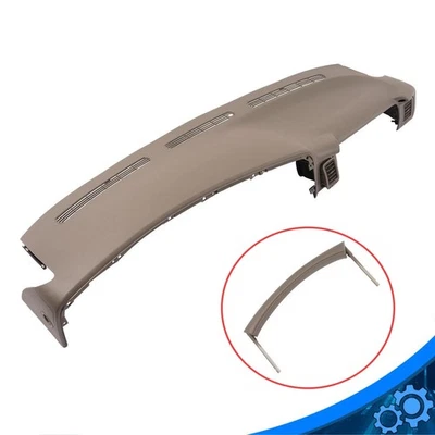 For Silverado Sierra Tahoe 99-06 Upper Cap Cover Top Dashboard Pad Pewter Gray - Image 1 of 4