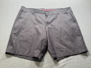 Swiss Tech Mens Preformance Shorts Flat Front 44 Heather Gray - Picture 1 of 9
